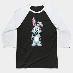 Rabbit Sing Karaoke Kids Kawaii Neko Anime design Baseball T-Shirt